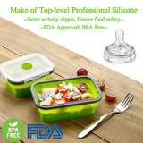 Collapsible Silicone Food Containers (Special Price)