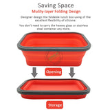 Collapsible Silicone Food Containers (Special Price)