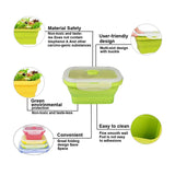 Collapsible Silicone Food Containers