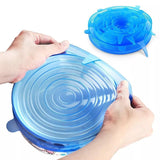 Universal Silicone Food Covers (6pcs/set)