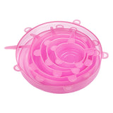 Universal Silicone Food Covers (6pcs/set)