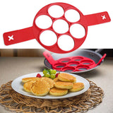 Eco-friendly Non Stick Pancake &  Egg Ring Maker