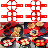 Eco-friendly Non Stick Pancake &  Egg Ring Maker