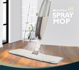 Practical Spray Mop with Reusable Microfiber Pads & 360 Degree Swiveling Head