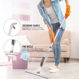 Practical Spray Mop with Reusable Microfiber Pads & 360 Degree Swiveling Head