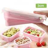 Collapsible Silicone Food Containers