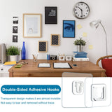 Double-Sided Adhesive Wall Hooks